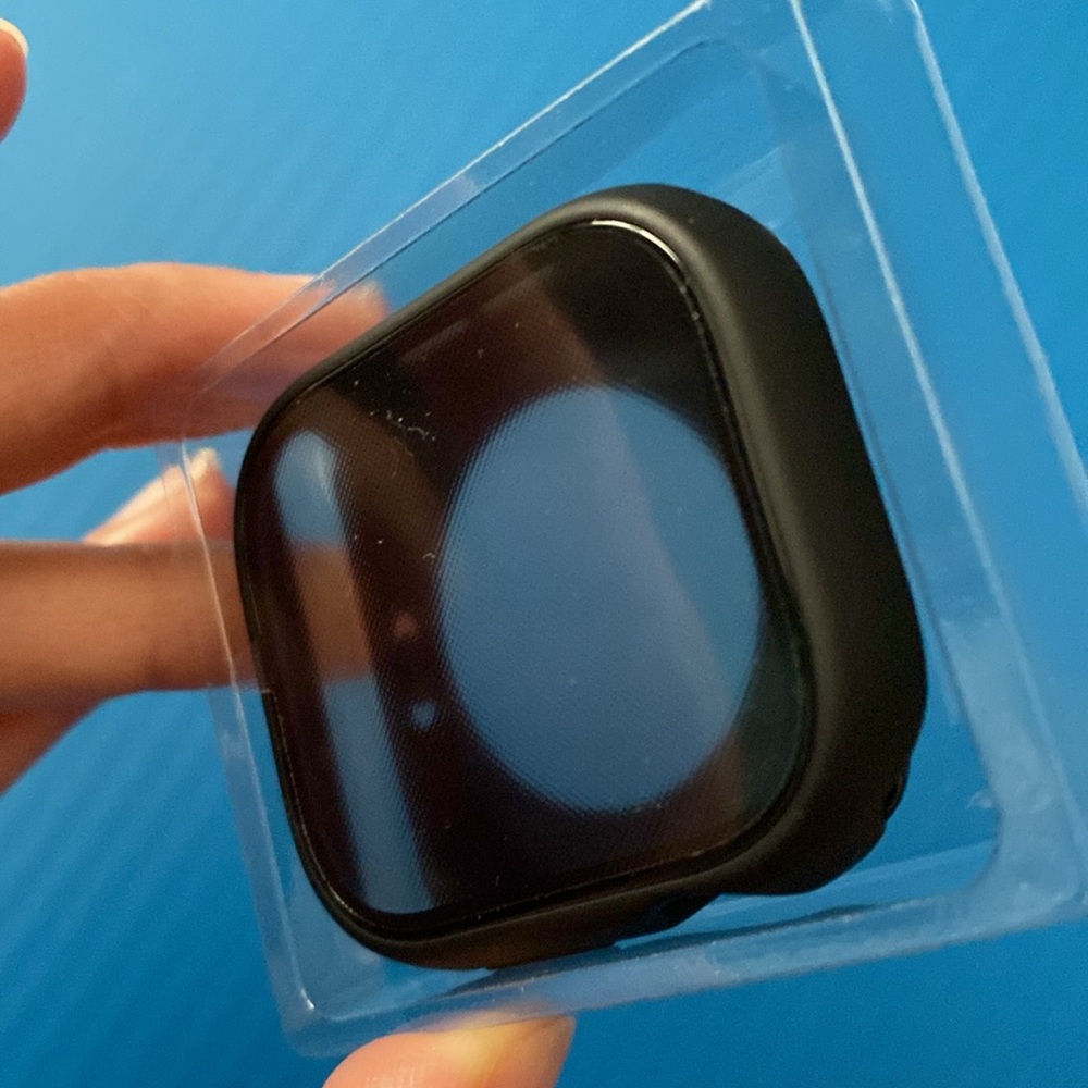 Matte black piracy screen Apple Watch Series 10 46MM case - Picture 17 of 17
